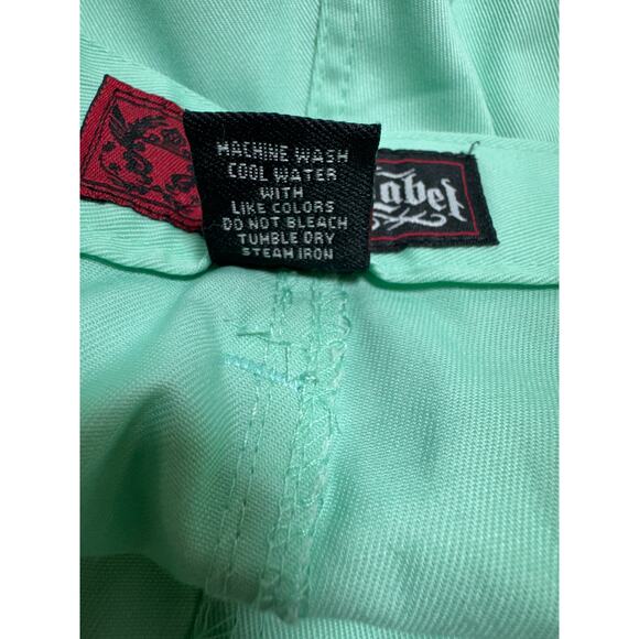 Urban Label Men’s Shorts Sz 38 Grunge Skater Y2K Shamrock Green New With Tags - Picture 11 of 11